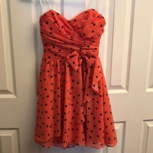 Sweetheart Neckline Fit and Flare Dress